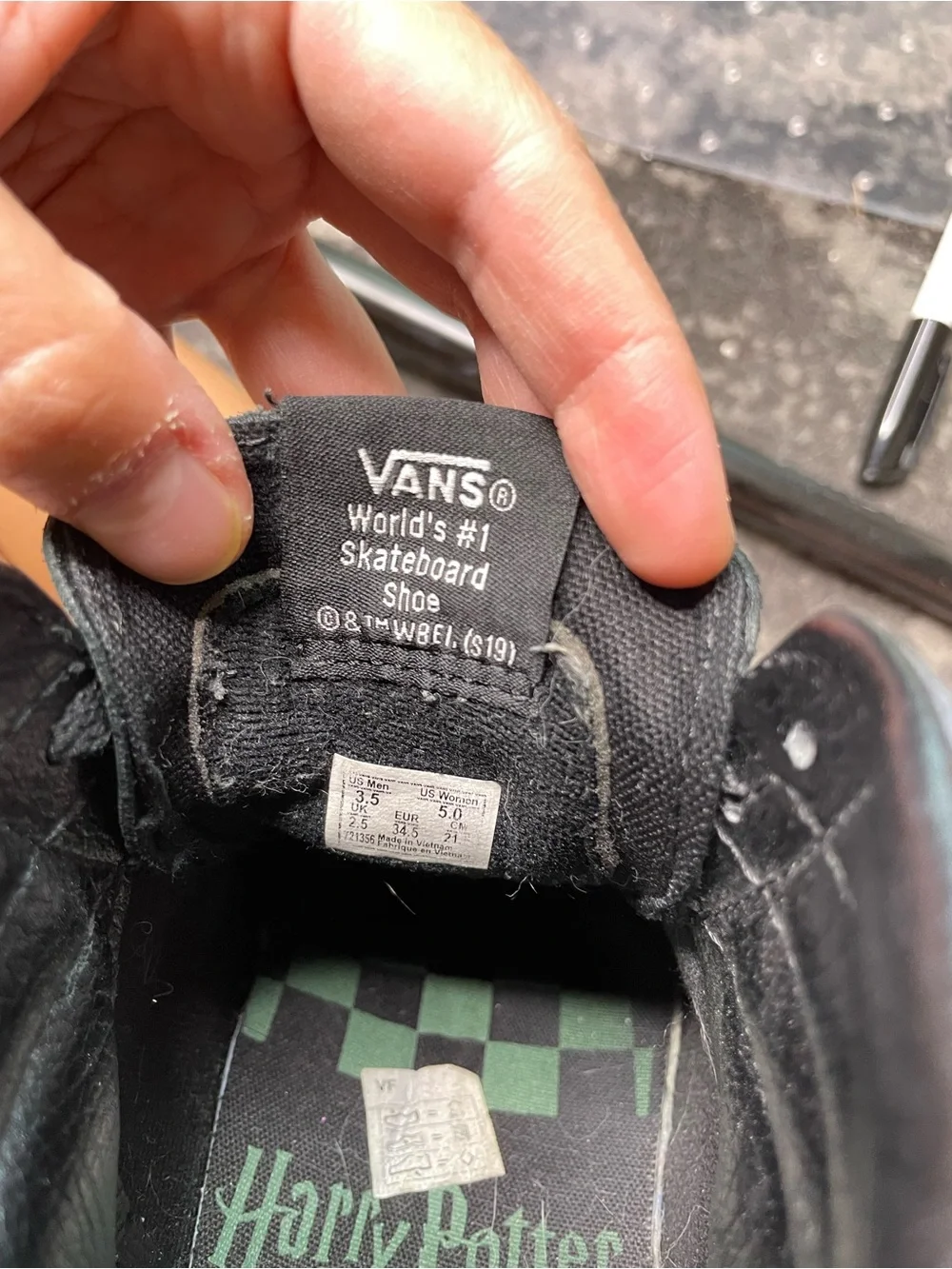 Vans Harry Potter x Sk8-Hi Platform RB 'Morsmordre Dark Arts'